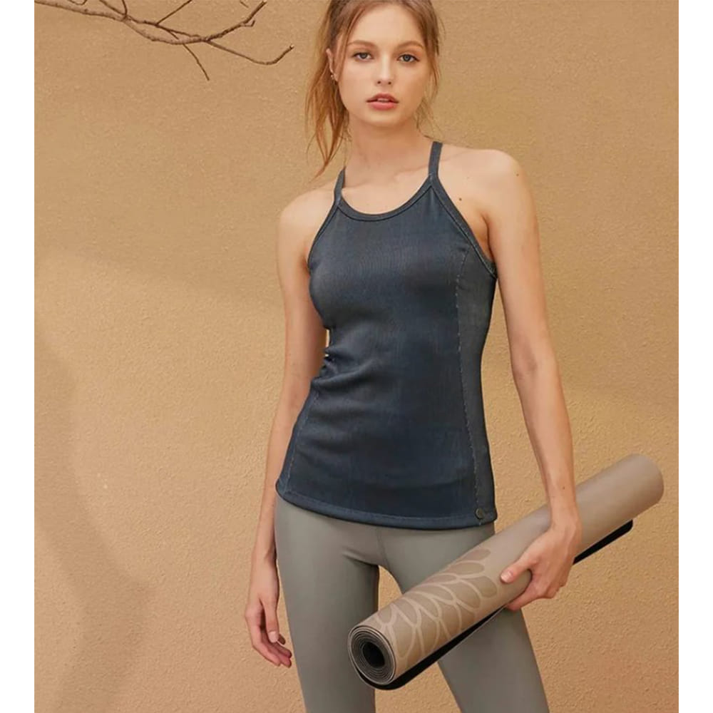 เสื่อโยคะ EASYOGA รุ่น BREATHIN' LITE PRO MAT สีน้ำตาล